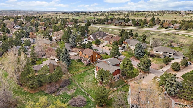 8072 Windwood Way, Parker, CO 80134 - birds eye view of property with a residential view