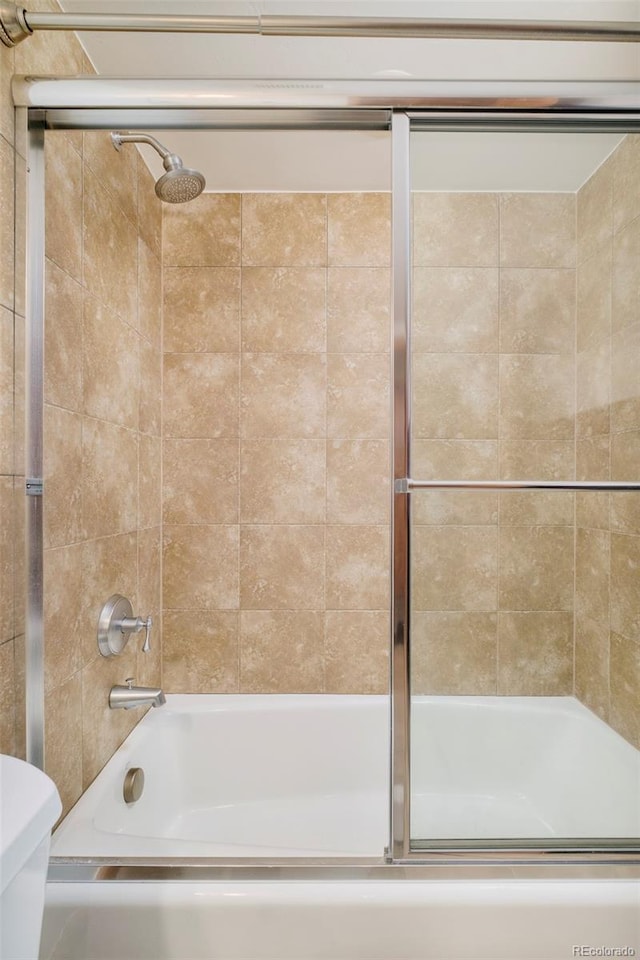 101 Lions Ln, Minturn, CO 81645 - bathroom with toilet and shower / bathtub combination