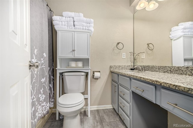 7684 S Monaco Cir, Centennial, CO 80112 - full bathroom featuring vanity and toilet