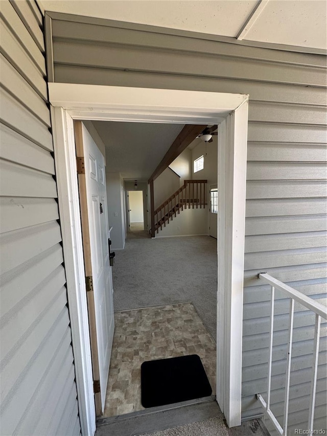 view of exterior entry