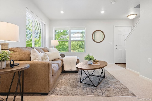 12777 Ulster St, Thornton, CO 80602 - living area with carpet flooring and recessed lighting