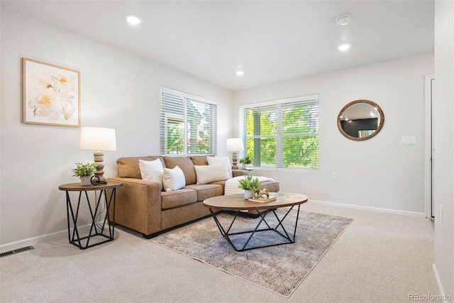 12777 Ulster St, Thornton, CO 80602 - carpeted living area with recessed lighting