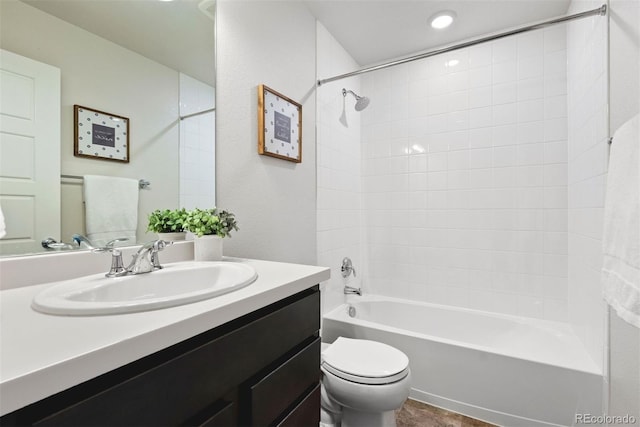12777 Ulster St, Thornton, CO 80602 - bathroom featuring vanity and washtub / shower combination