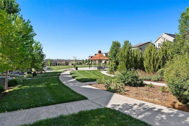 12777 Ulster St, Thornton, CO 80602 - surrounding community featuring a gazebo and a yard