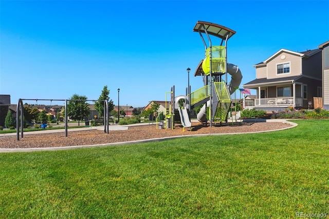 12777 Ulster St, Thornton, CO 80602 - community jungle gym featuring a yard