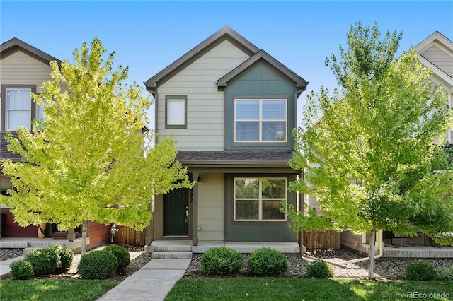 12777 Ulster St, Thornton, CO 80602 - view of front of property featuring roof with shingles
