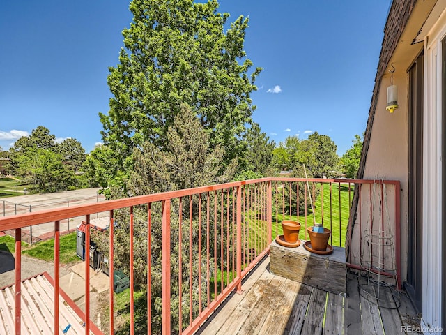 7755 E Quincy Ave Unit 301A7, Denver, CO 80237 - view of balcony