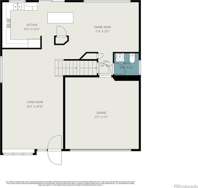 5326 E Hamilton Ave, Castle Rock, CO 80104 - view of floor plan / room layout
