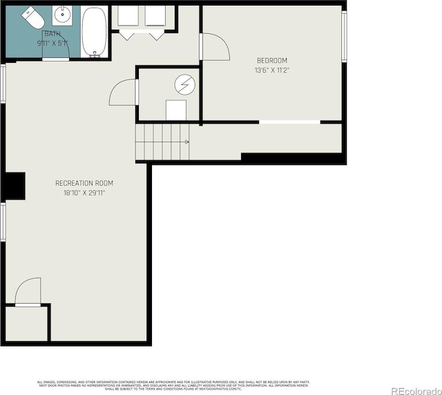 5326 E Hamilton Ave, Castle Rock, CO 80104 - view of room layout