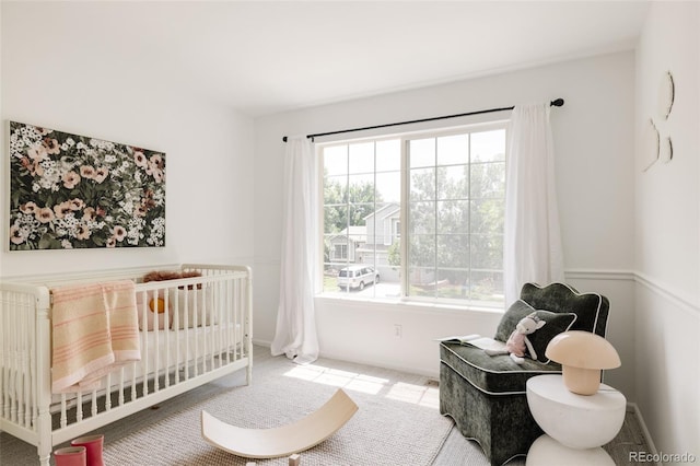 9756 Autumnwood Pl, Highlands Ranch, CO 80129 - bedroom with a crib and carpet flooring