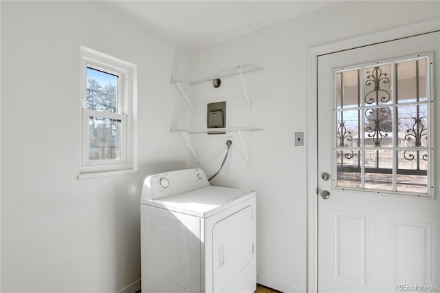 laundry room with washer / clothes dryer