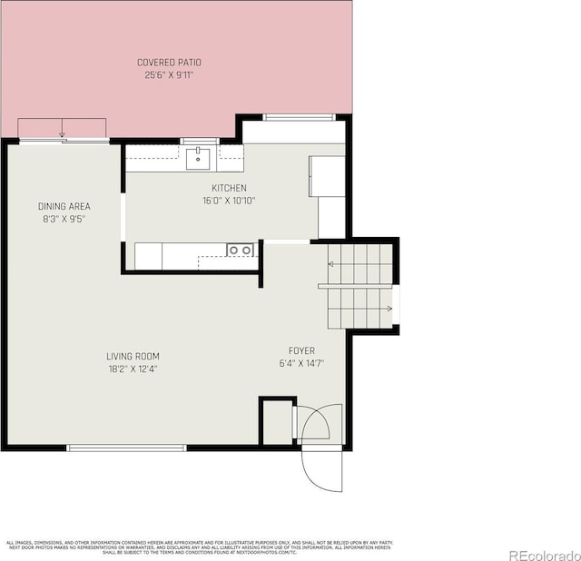 8346 W Woodard Dr, Lakewood, CO 80227 - property floor plan