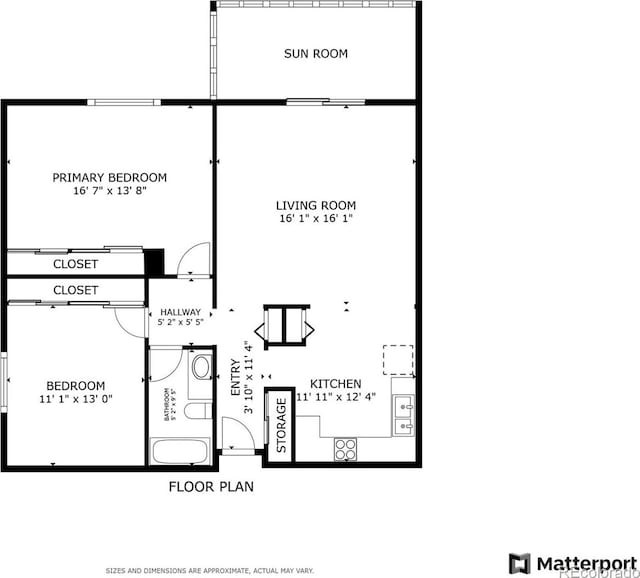 7020 E Girard Ave Unit 109, Denver, CO 80224 - view of floor plan / room layout