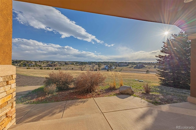 view of patio