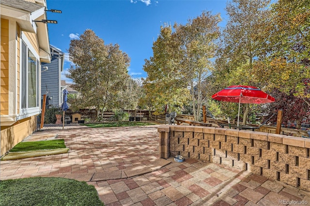 view of patio / terrace