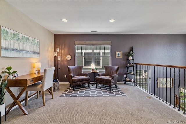 3115 Bryce Dr, Fort Collins, CO 80525 - living area featuring carpet flooring and recessed lighting