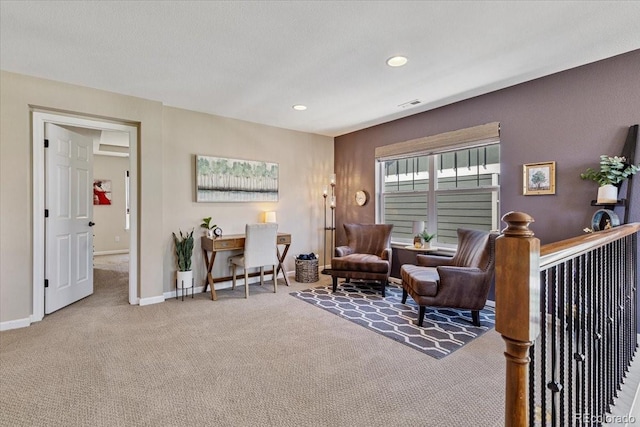 3115 Bryce Dr, Fort Collins, CO 80525 - living area with carpet and recessed lighting
