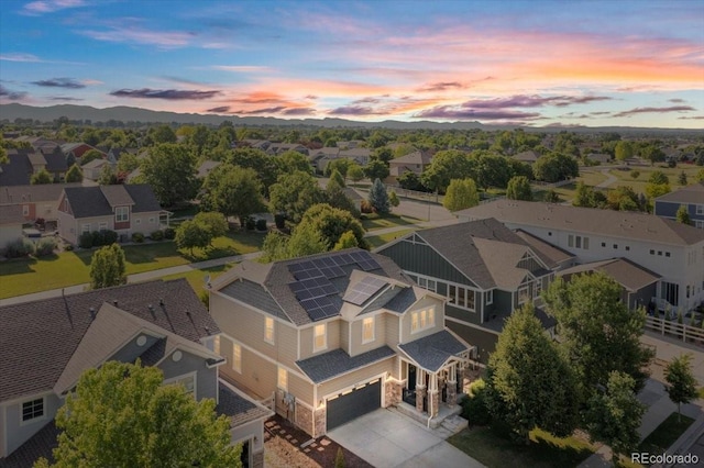 3115 Bryce Dr, Fort Collins, CO 80525 - aerial view of residential area with mountains