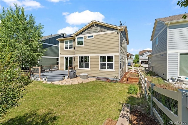 3115 Bryce Dr, Fort Collins, CO 80525 - rear view of property featuring a wooden deck