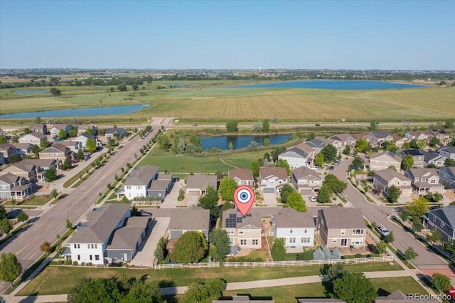 3115 Bryce Dr, Fort Collins, CO 80525 - aerial view of property's location with a nearby body of water and nearby suburban area