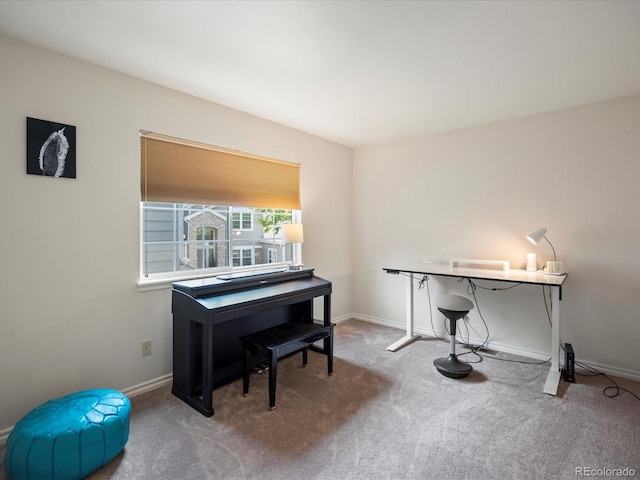 7400 W Grant Ranch Blvd Unit 19, Littleton, CO 80123 - living area with carpet and baseboards