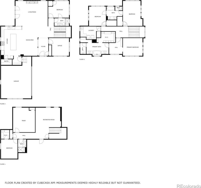 785 Delechant Dr, Erie, CO 80516 - view of home floor plan