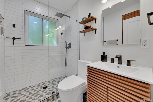845 Jasmine St, Denver, CO 80220 - bathroom featuring vanity and a shower stall