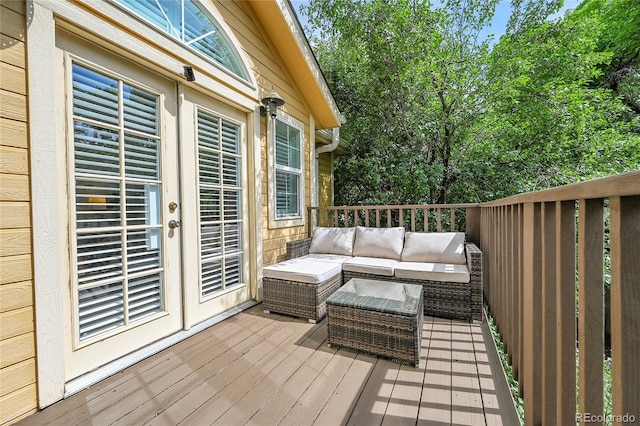845 Jasmine St, Denver, CO 80220 - deck with outdoor lounge area