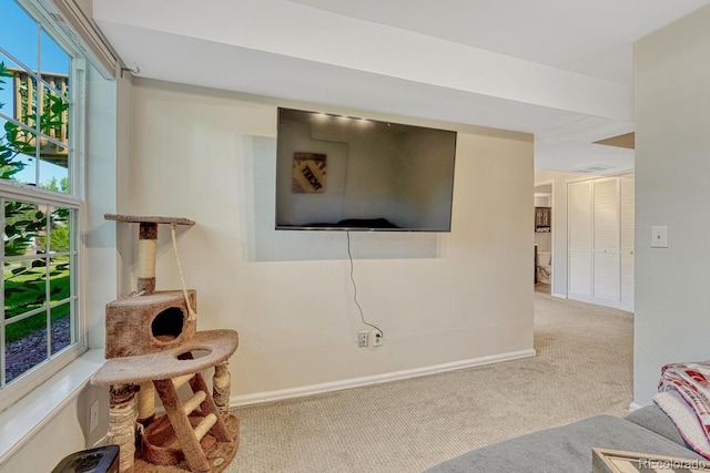 2028 Palm Dr, Colorado Springs, CO 80918 - living area with carpet floors and baseboards