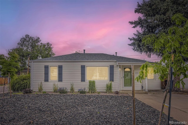 5090 Tejon St, Denver, CO 80221 - ranch-style house featuring roof with shingles