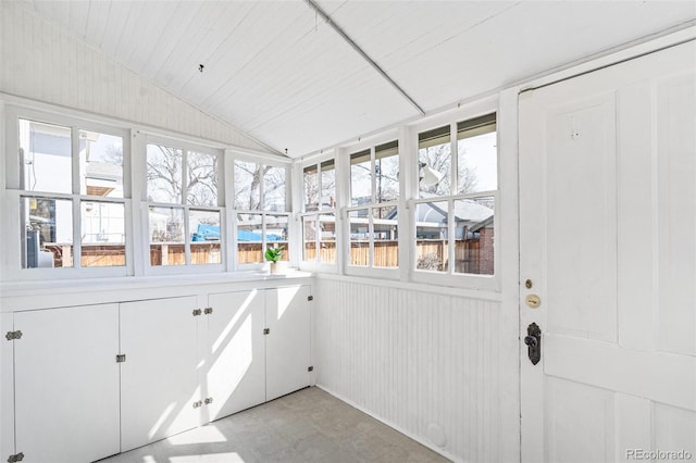2826 Quitman St, Denver, CO 80212 - unfurnished sunroom with plenty of natural light and lofted ceiling