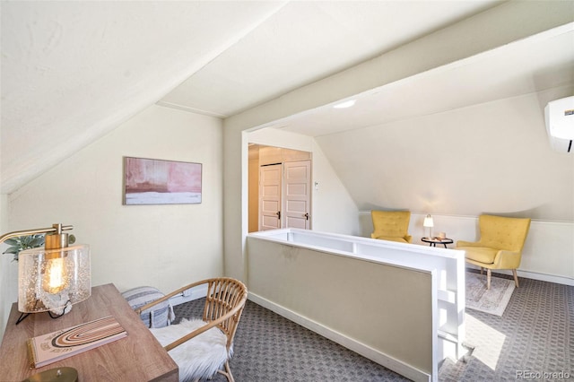 2826 Quitman St, Denver, CO 80212 - office featuring carpet and lofted ceiling