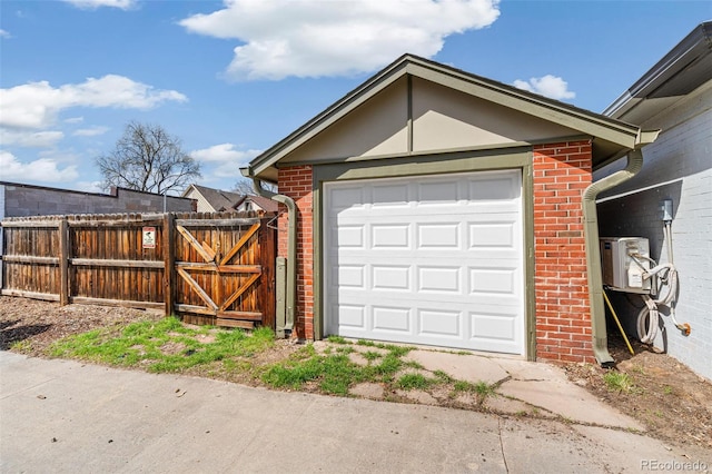2826 Quitman St, Denver, CO 80212 - garage with concrete driveway and a gate