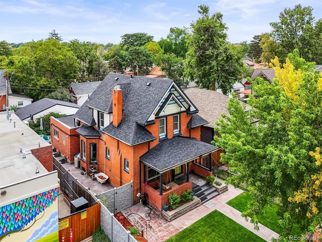 3811 N Clay St, Denver, CO 80211 - aerial view