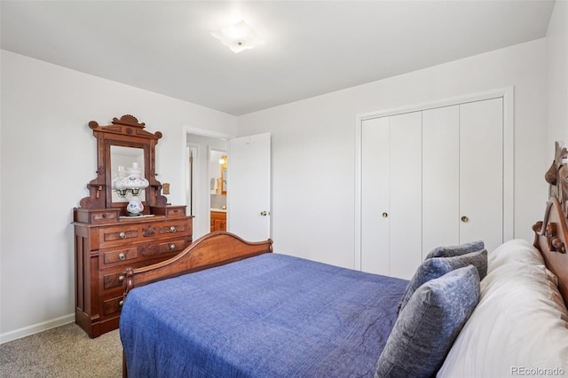 11349 Downing Dr, Northglenn, CO 80233 - bedroom featuring light colored carpet and a closet