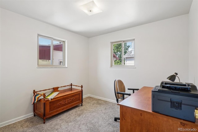 11349 Downing Dr, Northglenn, CO 80233 - office with plenty of natural light and carpet floors
