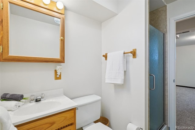 11349 Downing Dr, Northglenn, CO 80233 - bathroom featuring vanity and a shower stall