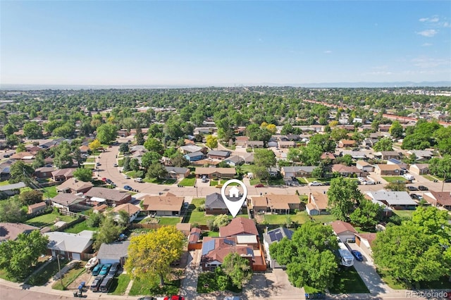 11349 Downing Dr, Northglenn, CO 80233 - aerial perspective of suburban area