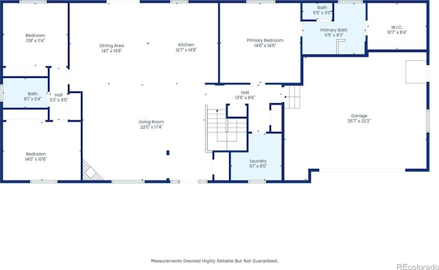 1235 S Balsam St, Lakewood, CO 80232 - home floor plan
