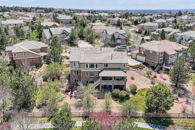 6013 S Kittredge Ct, Centennial, CO 80016 - drone / aerial view with a residential view