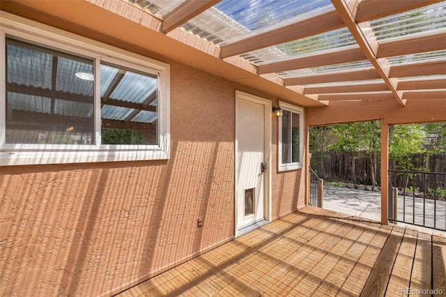 1406 N Foote Ave, Colorado Springs, CO 80909 - wooden deck with a patio area