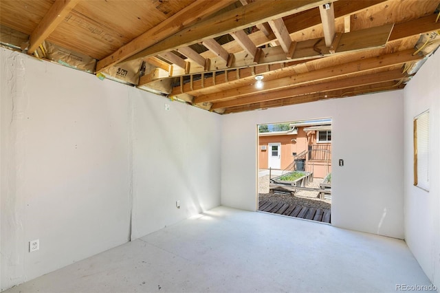1406 N Foote Ave, Colorado Springs, CO 80909 - empty room with concrete flooring