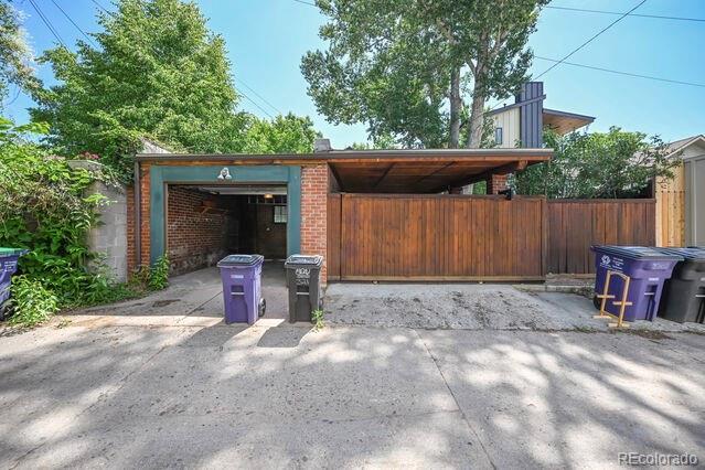 321 S Gilpin St, Denver, CO 80209 - view of gate