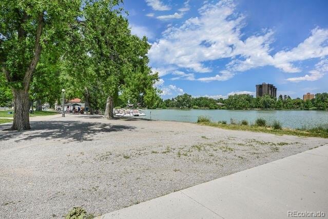 321 S Gilpin St, Denver, CO 80209 - view of yard with a water view