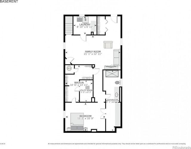 321 S Gilpin St, Denver, CO 80209 - view of floor plan / room layout