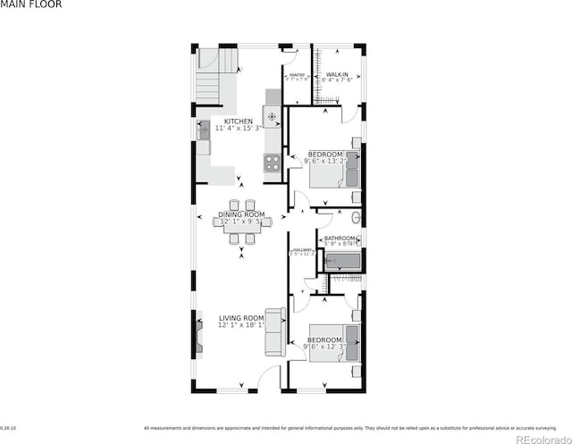 321 S Gilpin St, Denver, CO 80209 - view of floor plan / room layout
