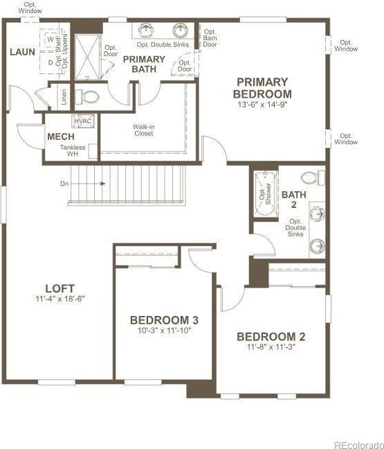 4246 Graywood Dr, Johnstown, CO 80534 - view of layout