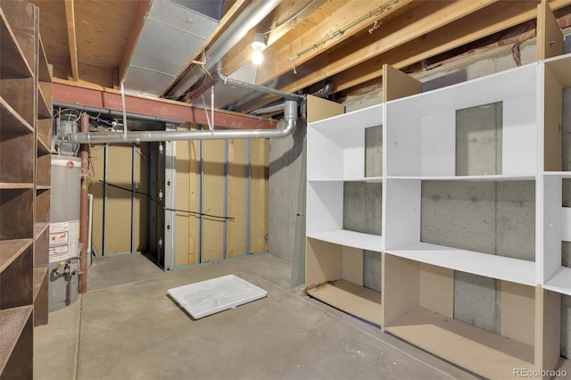 5622 E Weaver Cir, Centennial, CO 80111 - unfinished basement featuring water heater
