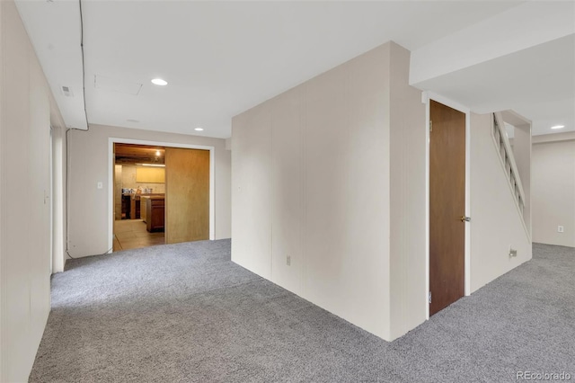 5622 E Weaver Cir, Centennial, CO 80111 - unfurnished room with carpet floors and recessed lighting