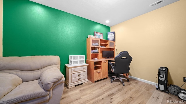 80 Cliff View Cir, Parachute, CO 81635 - office space featuring light wood finished floors and recessed lighting